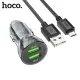 АЗП HOCO Z47 Transparent Discovery Edition 2USB/20W/QC3.0 + Micro Cable Black mag-6931474782236152013