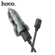 АЗП HOCO Z47 Transparent Discovery Edition 2USB/20W/QC3.0 + Micro Cable Black mag-6931474782236152013