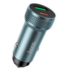 АЗП HOCO Z49B Level PD38W(1C1A) car charger metal gray mag-6942007614405142600