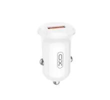 АЗП XO CC68 Mini Smart Single QC18W Car Charger Білий mag-6975837583177147324