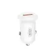 АЗП XO CC68 Mini Smart Single QC18W Car Charger Білий mag-6975837583177147324