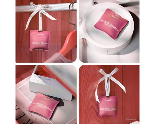 Автомобільний освіжувач повітря Baseus Margaret Series Car Air Freshener (Neon Garden) Baby Pink (C20362400412-00)