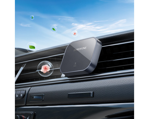 Автомобільний освіжувач повітря BOROFONE FC2 Volar car aromatherapy Deep Space Gray (6941991115264)