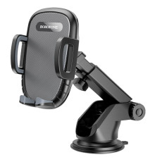 Тримач для мобільного BOROFONE BH53 Windy center console car holder Black Grey (BH53B)