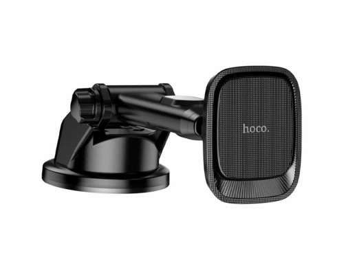 Тримач для мобільного HOCO CA116 Blue Shark center console magnetic car holder Black Metal Gray