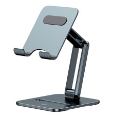 Тримач для мобiльного Baseus Desktop Biaxial Foldable Metal Stand (for Tablets) Grey