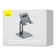 Тримач для мобiльного Baseus Desktop Biaxial Foldable Metal Stand (for Tablets) Grey