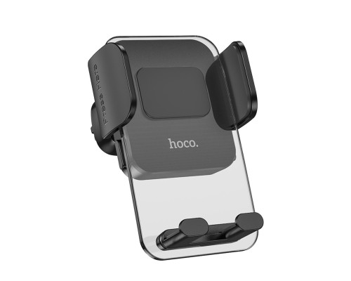 Тримач для мобільного HOCO CA117 Exquisite press type air outlet car holder Black