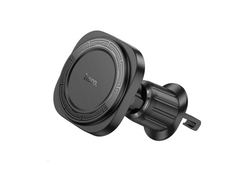 Тримач для мобільного HOCO H28 Rainbow ring magnetic car holder(air outlet) Black