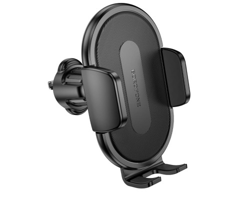 Автотримач для телефона BOROFONE BH133 Rio push-type car holder (air outlet) Black (6941991120664)