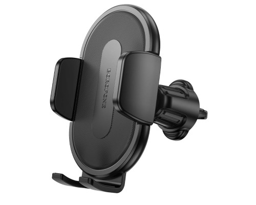 Автотримач для телефона BOROFONE BH133 Rio push-type car holder (air outlet) Black (6941991120664)