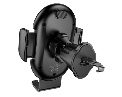 Автотримач для телефона BOROFONE BH133 Rio push-type car holder (air outlet) Black (6941991120664)
