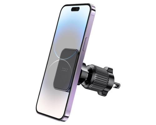 Автотримач для телефона HOCO H32 Cheetah magnetic car holder (air outlet) Black (6942007614467)