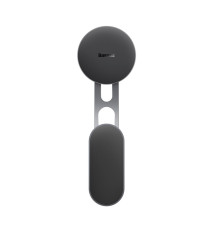 Автотримач для телефона Baseus T-Space Series Folding Metal Car Mount Magnetic Phone Holder Frost Silver (C40151300S11-00)