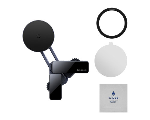 Автотримач для телефона Baseus MaxView Magnetic Car Mount for In-Vehicle Infotainment Screen Space Grey (C40180701813-00)