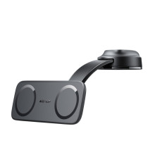 Автотримач для телефона ACEFAST D60 dual magnet car holder for dashboard Black (6974316285380)
