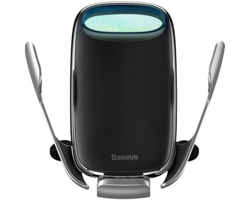 Тримач для мобiльного з БЗП Baseus Milky Way Electric Bracket Wireless Charging Silver