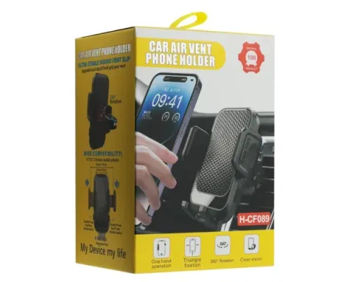 Автотримач CF-089 Black mag-2000001530795147650