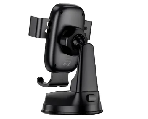 Автотримач BOROFONE BH130 Follower gravity car holder(center console) чорний mag-6941991121289145015