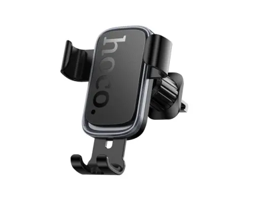 Автотримач Hoco H80 Vista gravity car holder(air outlet) black metal grey mag-6942007647908146164
