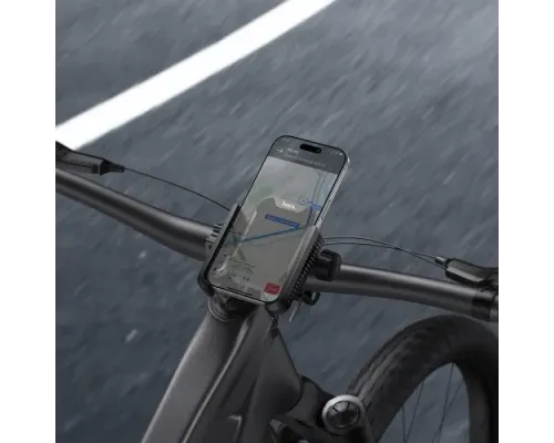 Вело/Мото тримач Hoco H91 Milly motorcycle bicycle universal holder Чорний mag-6942007662642146754