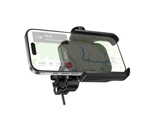 Вело/Мото тримач Hoco H91 Milly motorcycle bicycle universal holder Чорний mag-6942007662642146754