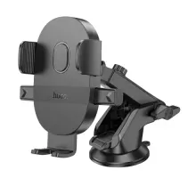 Автотримач Hoco H19 Mighty one-button car holder(center console) Чорний mag-6942007601580146029