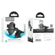 Автотримач Hoco H19 Mighty one-button car holder(center console) Чорний mag-6942007601580146029