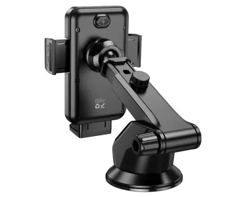 Автотримач Hoco H37 Cheetah car holder(center console) Чорний mag-6942007617192146720