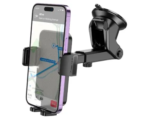 Автотримач Hoco H37 Cheetah car holder(center console) Чорний mag-6942007617192146720