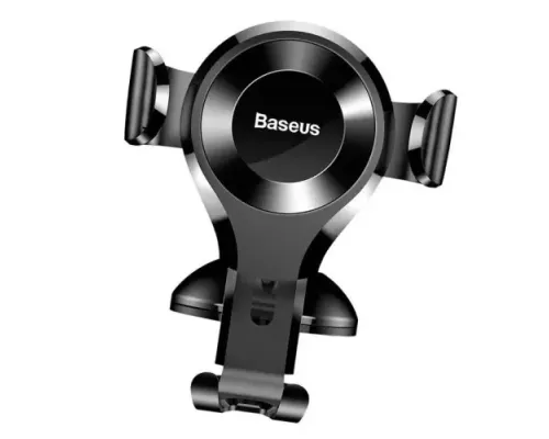 Автотримач BASEUS PREMIUM Osculum Type Gravity Car Mount Black SUYL-XP01 mag-6953156268760152093