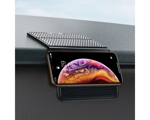 Автотримач - килимок Baseus Folding Bracket Antiskid Pad Black SUWNT-01 mag-695315628812654507