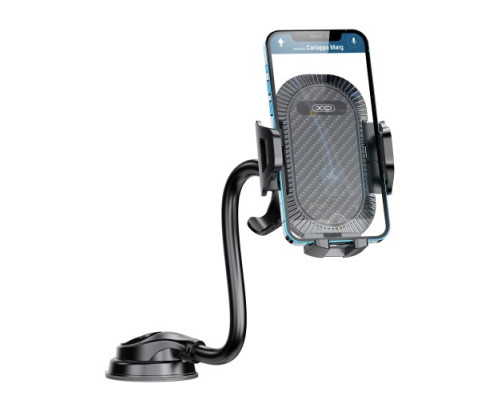 Автотримач XO C85 Car hose suction cup mobile phone holder Чорний mag-6920680882809140438