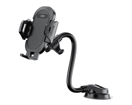 Автотримач XO C85 Car hose suction cup mobile phone holder Чорний mag-6920680882809140438
