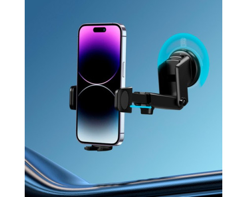 Автотримач XO C121 Instrument panel large suction cup bracket Чорний mag-6920680835706140343