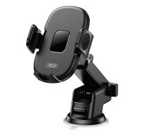 Автотримач XO C121 Instrument panel large suction cup bracket Чорний mag-6920680835706140343