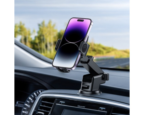 Автотримач XO C121 Instrument panel large suction cup bracket Чорний mag-6920680835706140343