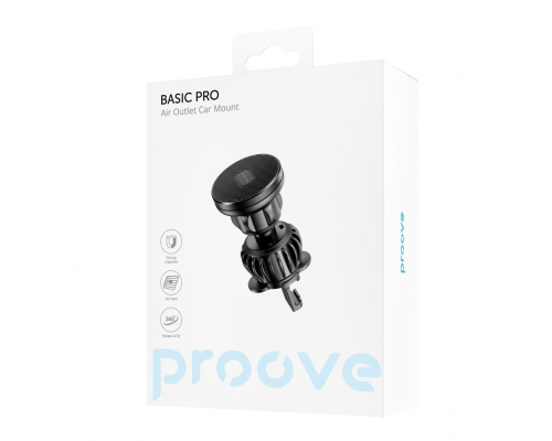 Автотримач Proove Basic Pro Air Outlet Car Mount black PLS-00-00112555
