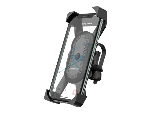 Велотримач для мобільного BOROFONE BH15 Le tour one-button bicycle and motorcycle universal bracket