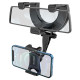 Тримач для мобільного BOROFONE BH49 Roller rearview mirror car holder Black