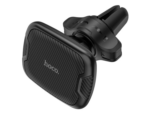 Тримач для мобільного HOCO CA65 Sagittarius series air outlet magnetic car holder Black