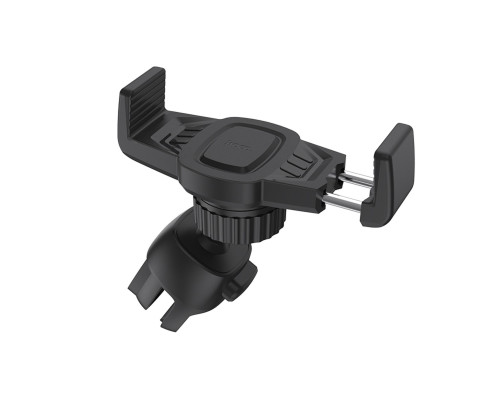 Тримач для мобільного HOCO CA38 Platinum sharp air outlet in-car holder Black