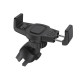 Тримач для мобільного HOCO CA38 Platinum sharp air outlet in-car holder Black