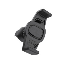 Тримач для мобільного HOCO CA38 Platinum sharp air outlet in-car holder Black