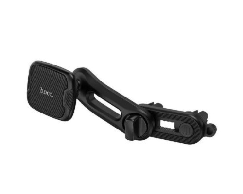 Тримач для мобільного HOCO CA68 Sagittarius series double air Outlet magnetic car holder Black