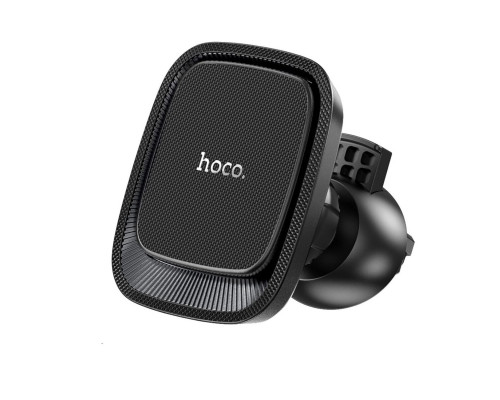 Тримач для мобільного HOCO CA115 Blue Shark air outlet magnetic car holder Black Metal Gray