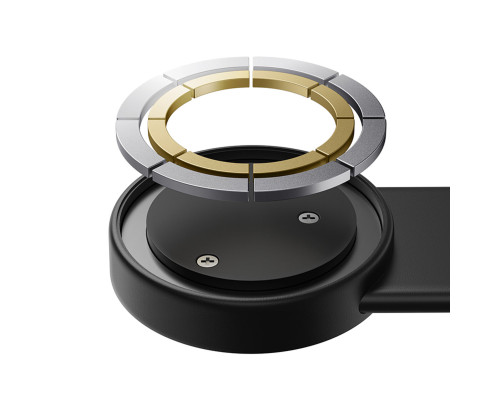 Автотримач для телефона Baseus C02 Magnetic Phone Holder Cluster Black (SUCC000201)