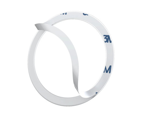 Магнітна пластина Baseus Halo Series Magnetic Metal Ring（2pcs/pack）Silver