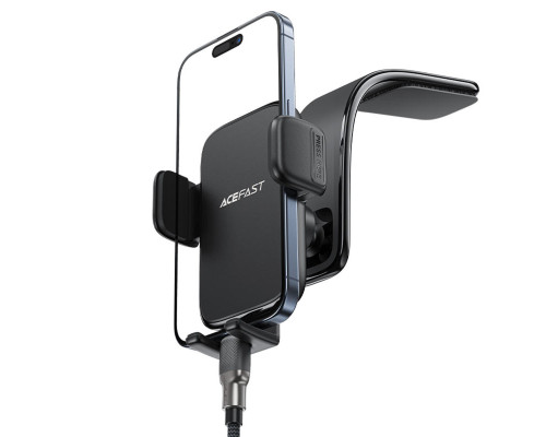 Автотримач для телефона ACEFAST D28 press type car holder for dashboard Black (6974316283171)