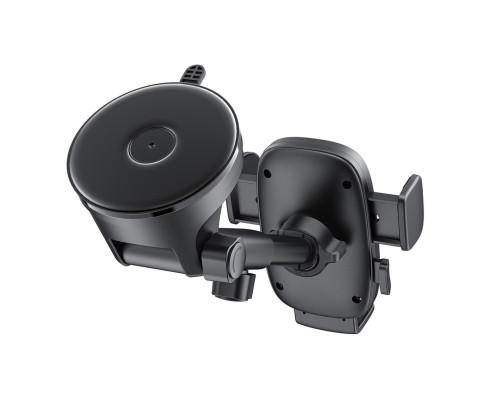 Автотримач для телефона ACEFAST D57 one-key lock car holder for dashboard Black (6974316284727)